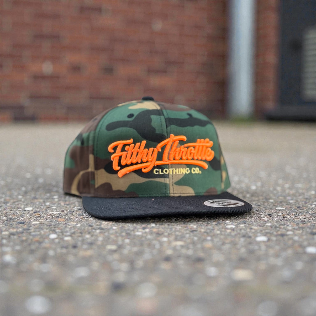 Camouflage Filthy Throttle Snapback