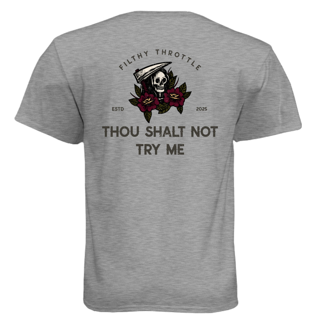 Dark Heather Grey (60/40) - BACK