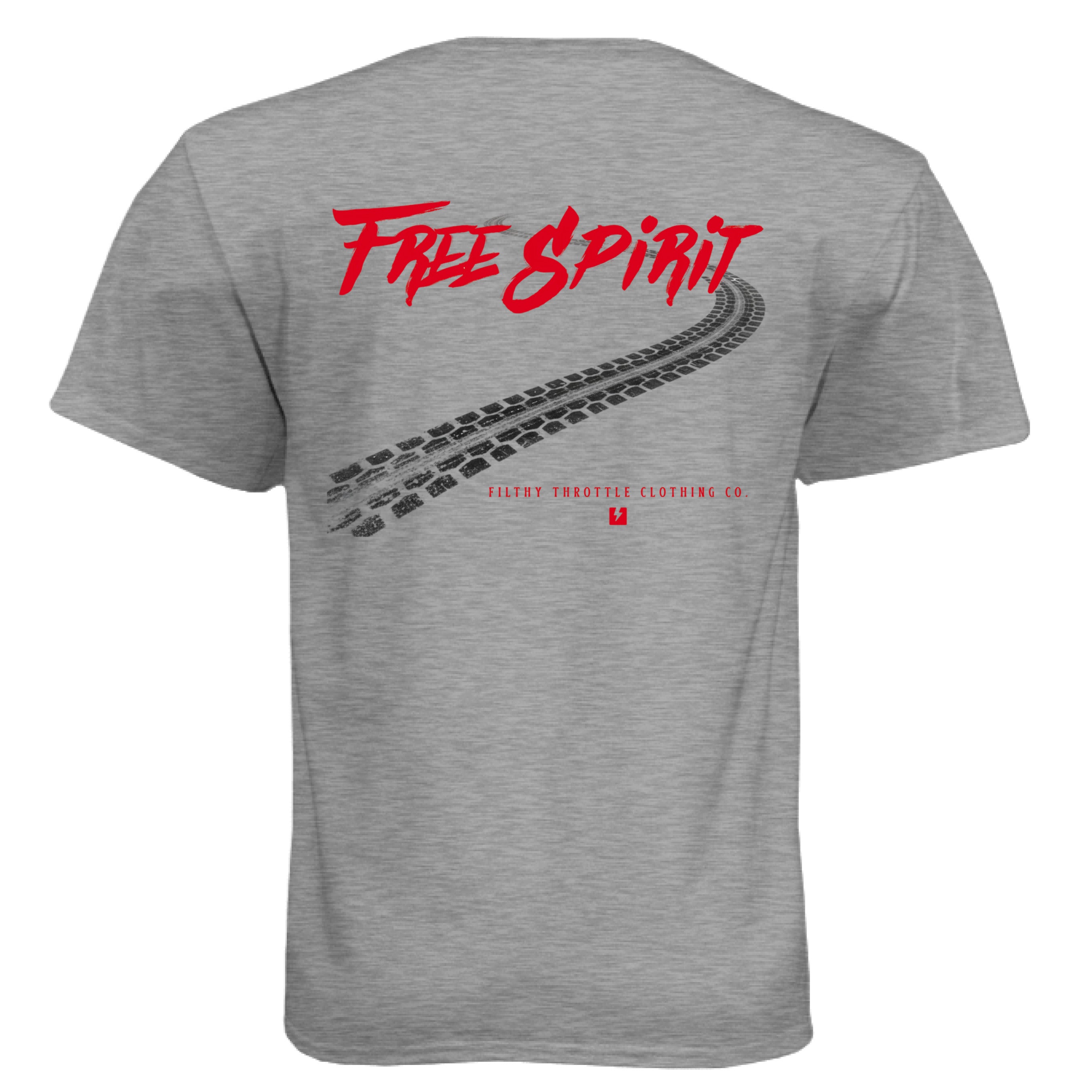 Dark Heather Grey (60/40) - BACK