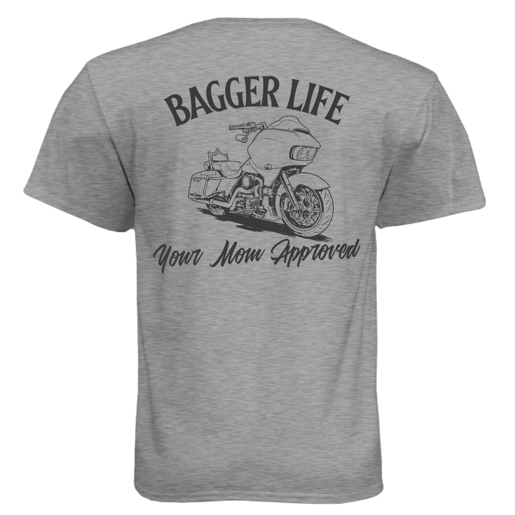 Dark Heather Grey (60/40) - BACK